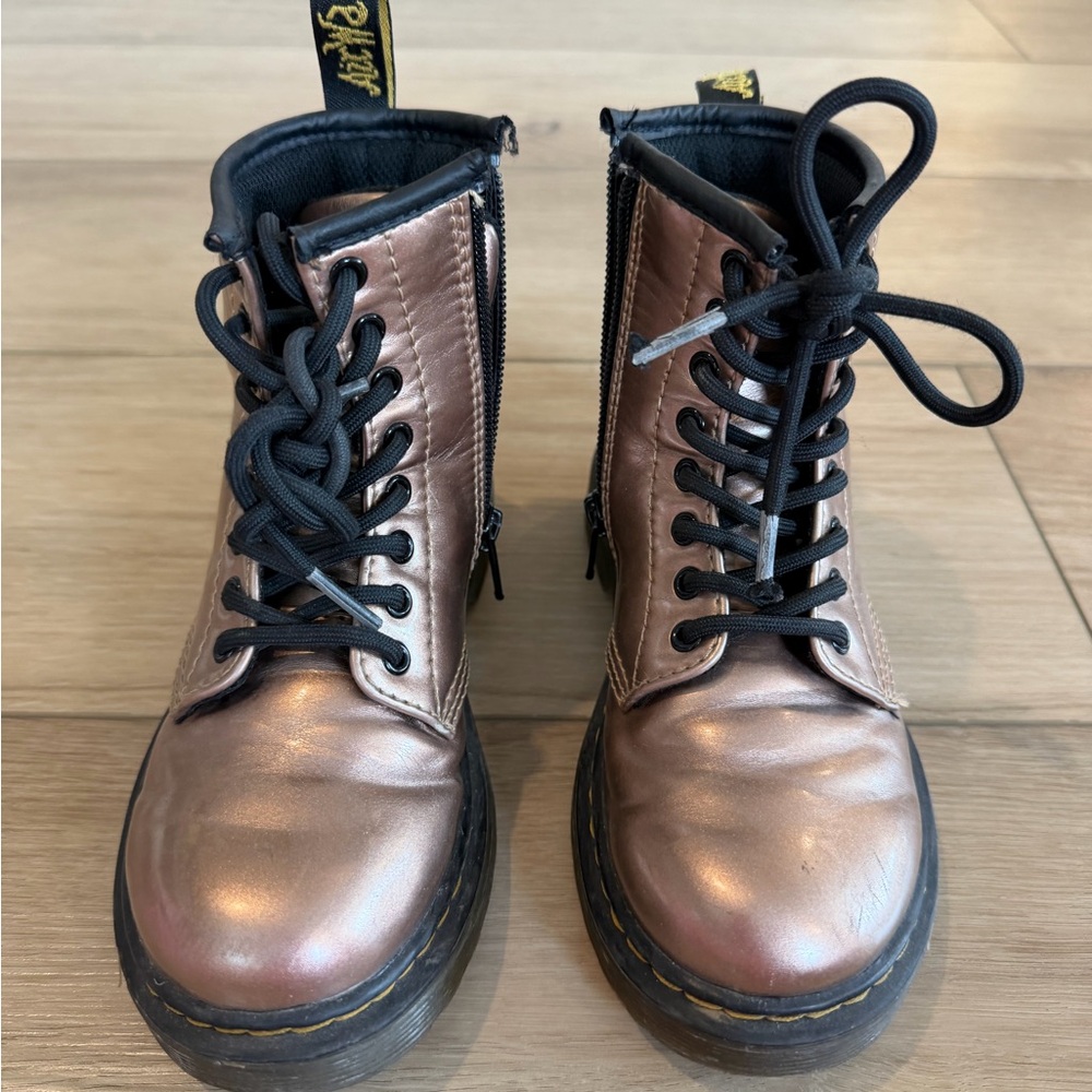 Dr. Martens Bronze Lace-Up Boots